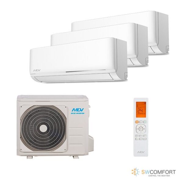 Кондиционер-MDV-Free Match Inverter MD3O-27HFN8 09+09+09