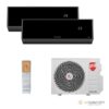 Кондиционер-Royal Thermo-Barocco DC black Multi Combo ERP DC RTFMO/out-18HN8 09+09