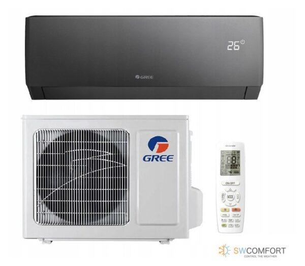 Кондиционер-Gree-Pular Inverter R32 Arctic (black) GWH18AGDXD-K6DNA4E