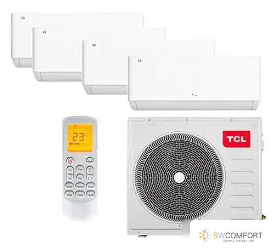 Кондиционер-TCL-Free Match Inverter BreezIn FMA-3214HD/DVOHB 09+09+09+09