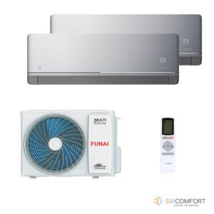 Кондиционер-Funai-KAGAMI RAM-I-KM25HP.W01/S / RAM-I-2OK40HP.01/U 09+09