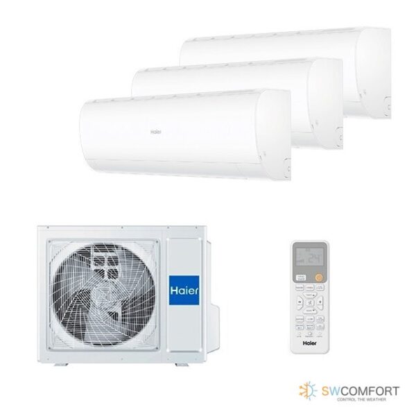 Кондиционер-Haier-Coral  Super Match  AS25PS2HRA-M/3U70S2SR5FA  09+09+09