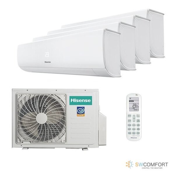 Кондиционер-Hisense-FREE MATCH Zoom AMS-09UW4RMRKB00 WI-FI / AMW4-27U4RJC 09+09+09+09