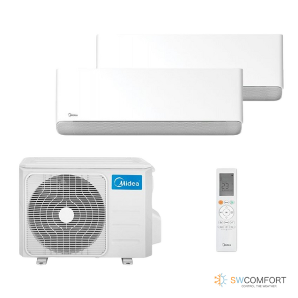 Кондиционер-Midea-Breezeless E MMFE-09N8D6-I / M2OH-14HFN8-Q1 09+09