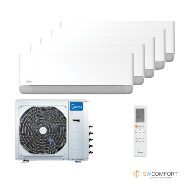 Кондиционер-Midea-Breezeless E MMFE-09N8D6-I  / M5OE-42HFN8-Q1 09+09+09+09+09