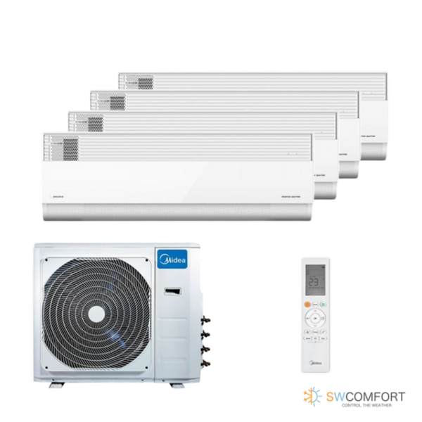 Кондиционер-Midea-Gaia MSCA1BU-09HRFN8 / M4OB-36HFN8-Q1 09+09+09+09