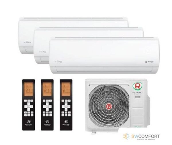 Кондиционер-Royal Clima-Multi Flexi Triumph RCI-TMN09HN / 3RMN-27HN/OUT 09+09+09