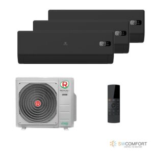Кондиционер-Royal Clima-Multi Flexi Venturo Nero RCI-VT09HN / 3RMN-21HN/OUT 09+09+09