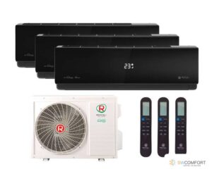 Кондиционер-Royal Clima-Multi Gamma Attica Nero RCI-ANF09HN / 3TFM-25HN/OUT 09+09+09