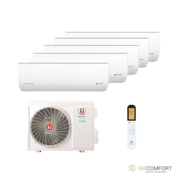 Кондиционер-Royal Clima-Multi Gamma Gloria RCI-GLF09HN / 5TFM-42HN/OUT 09+09+09+09+09