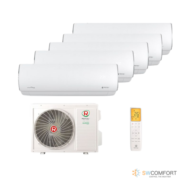 Кондиционер-Royal Clima-Multi Gamma Perfetto RCI-PFF09HN / 5TFM-42HN/OUT 09+09+09+09+09