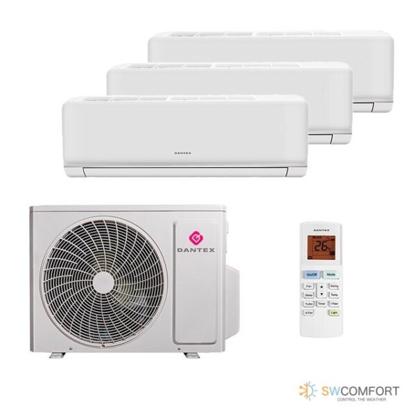 Кондиционер-Dantex-FLEX PROFI R32 RK-MW09HG / RK-3M21HGE-W 09+09+09