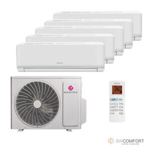 Кондиционер-Dantex-FLEX PROFI R32 RK-MW09HG / RK-5M42HGE-W 09+09+09+09+09