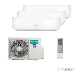 Кондиционер-Hisense-FREE MATCH Premium DESIGN AMS-09UW4RVETG00 WI-FI / AMW3-24U4RJC  09+09+09