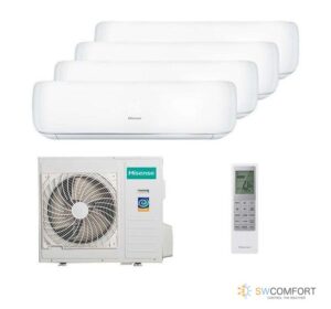 Кондиционер-Hisense-FREE MATCH Premium DESIGN AMS-09UW4RVETG00 WI-FI / AMW4-27U4RJC 09+09+09+09