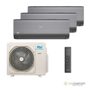 Кондиционер-MDV-Free Match Inverter INFINI LOFT MDSALF-09HRFN8 / MD4O-28HFN8 09+09+09