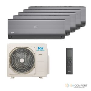 Кондиционер-MDV-Free Match Inverter INFINI LOFT MDSALF-09HRFN8 / MD5O-42HFN8 09+09+09+09+09