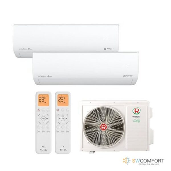 Кондиционер-Royal Clima-Multi Gamma EU ERP Inverter 2TFM-17HN/OUT / RCI-GLD09HN + RCI-GLD09HN